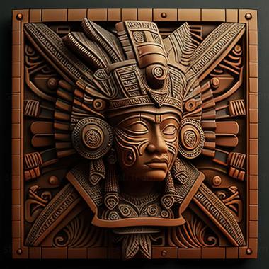 3D model aztec (STL)